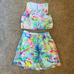 Lilly Pulitzer skirt set